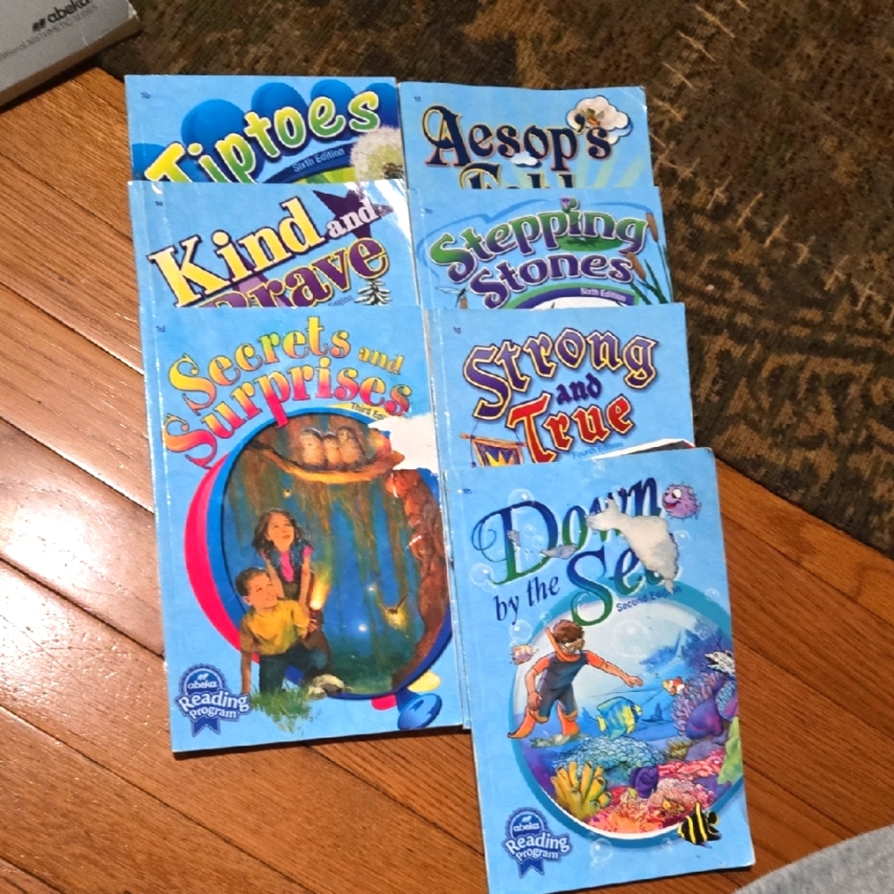 7 Abeka Reading Books 1st Grade